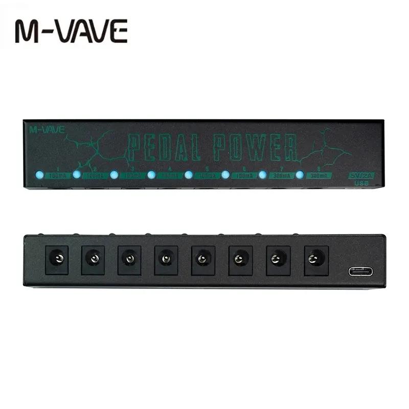 M-vave Ÿ Ʈ    ġ, 8  DC , 5V USB , 9V ȣ Ÿ ׼